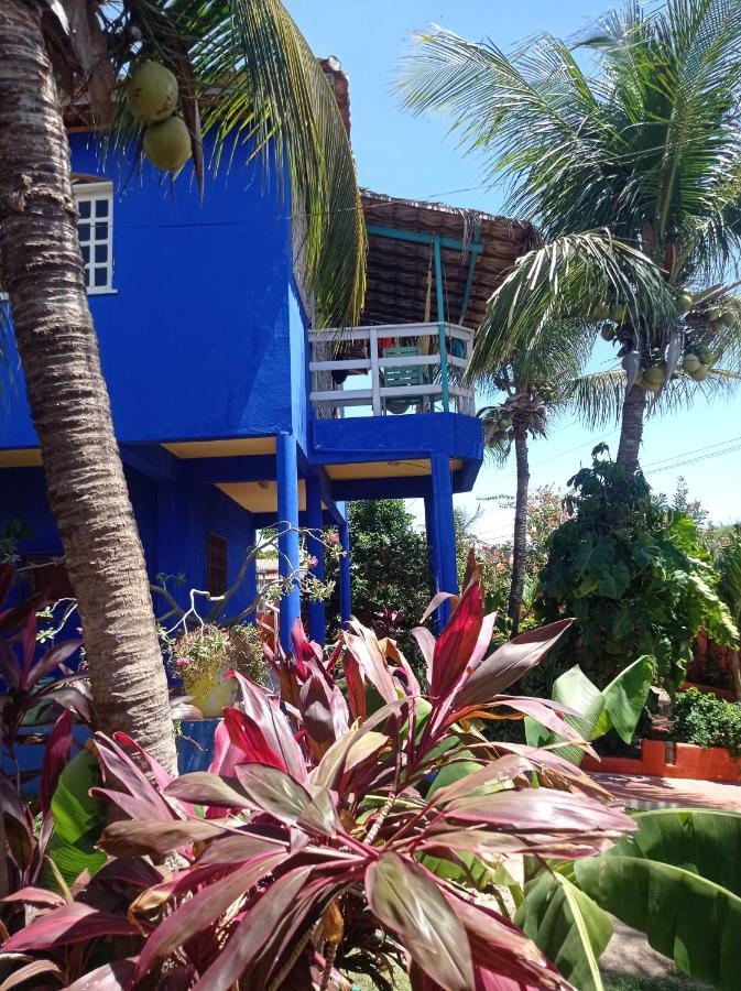 Willa Charming Blue House With Kitchen Parking And Garden Canoa Quebrada Zewnętrze zdjęcie