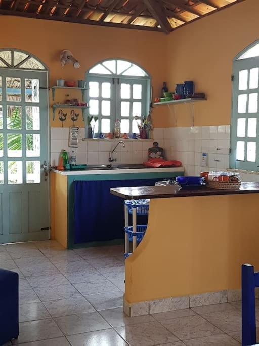 Willa Charming Blue House With Kitchen Parking And Garden Canoa Quebrada Zewnętrze zdjęcie