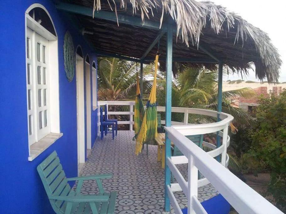 Willa Charming Blue House With Kitchen Parking And Garden Canoa Quebrada Zewnętrze zdjęcie