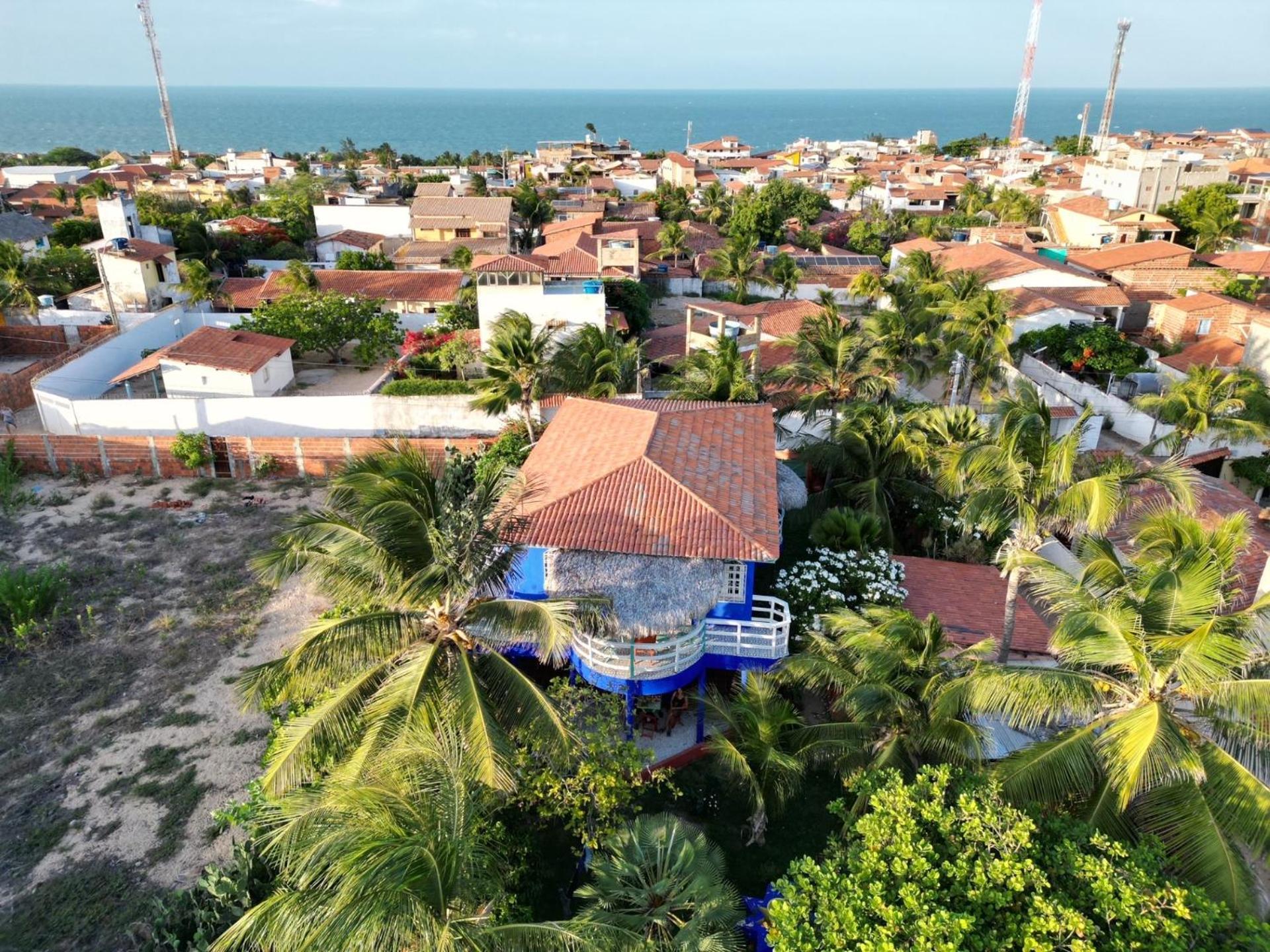 Willa Charming Blue House With Kitchen Parking And Garden Canoa Quebrada Zewnętrze zdjęcie
