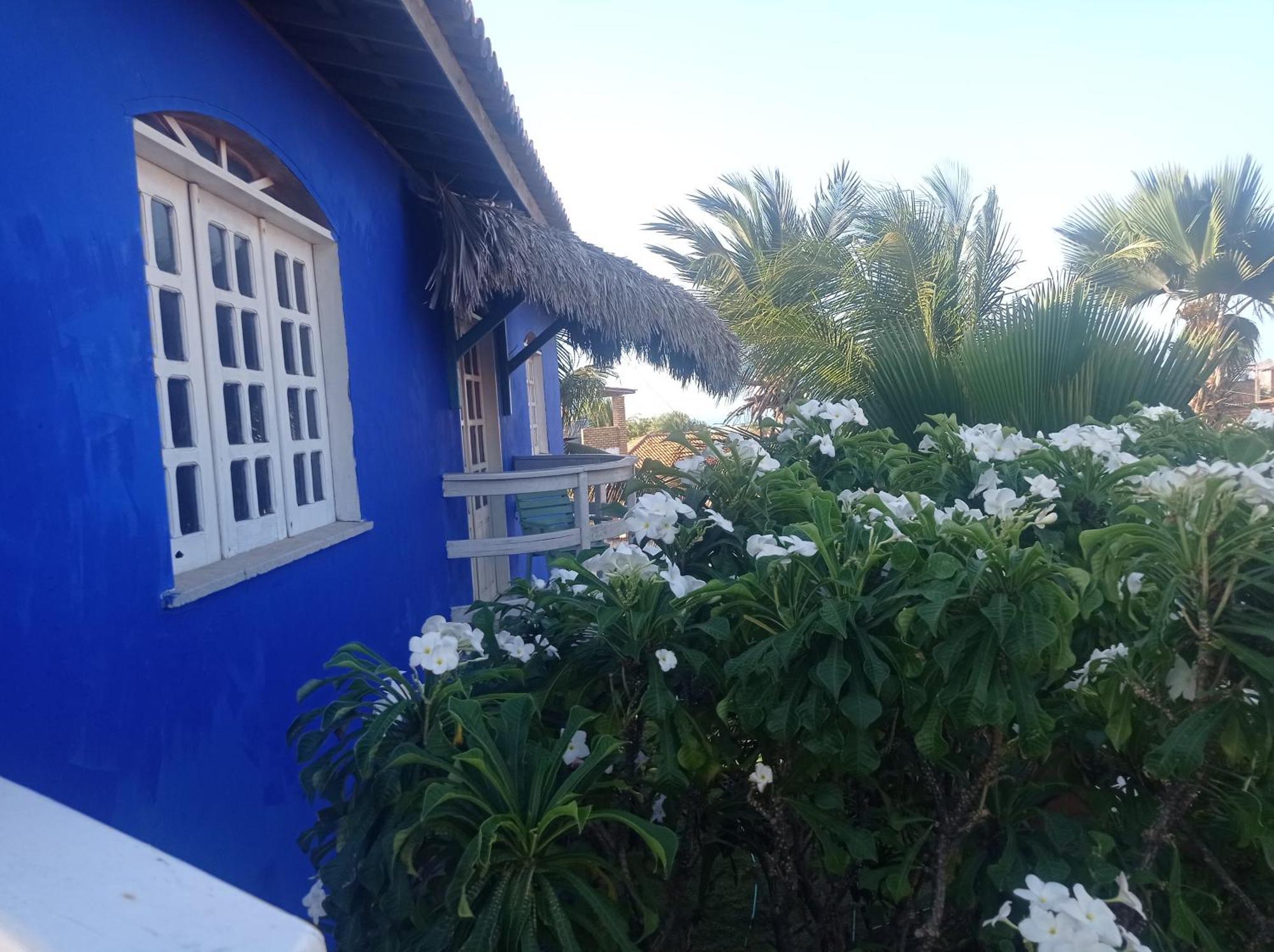 Willa Charming Blue House With Kitchen Parking And Garden Canoa Quebrada Zewnętrze zdjęcie