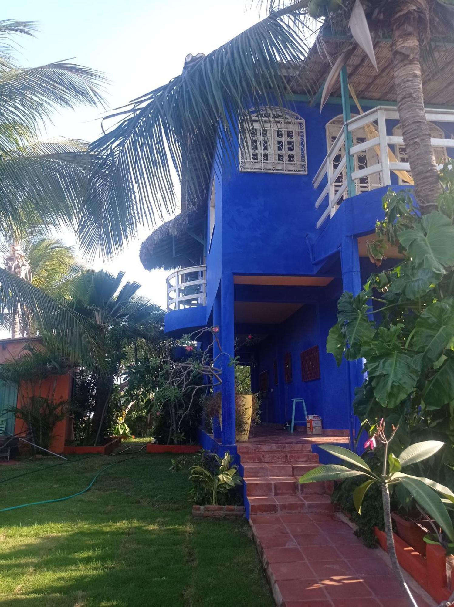 Willa Charming Blue House With Kitchen Parking And Garden Canoa Quebrada Zewnętrze zdjęcie