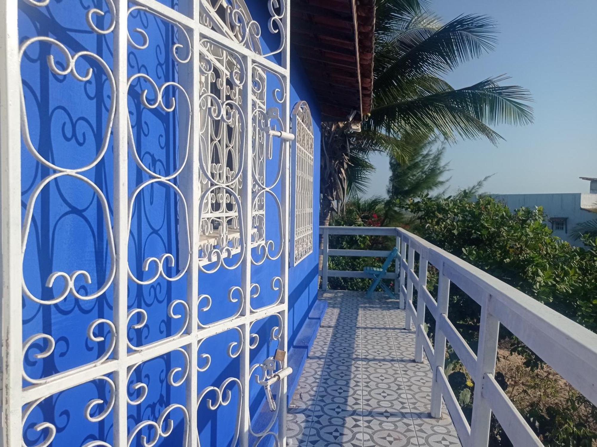 Willa Charming Blue House With Kitchen Parking And Garden Canoa Quebrada Zewnętrze zdjęcie