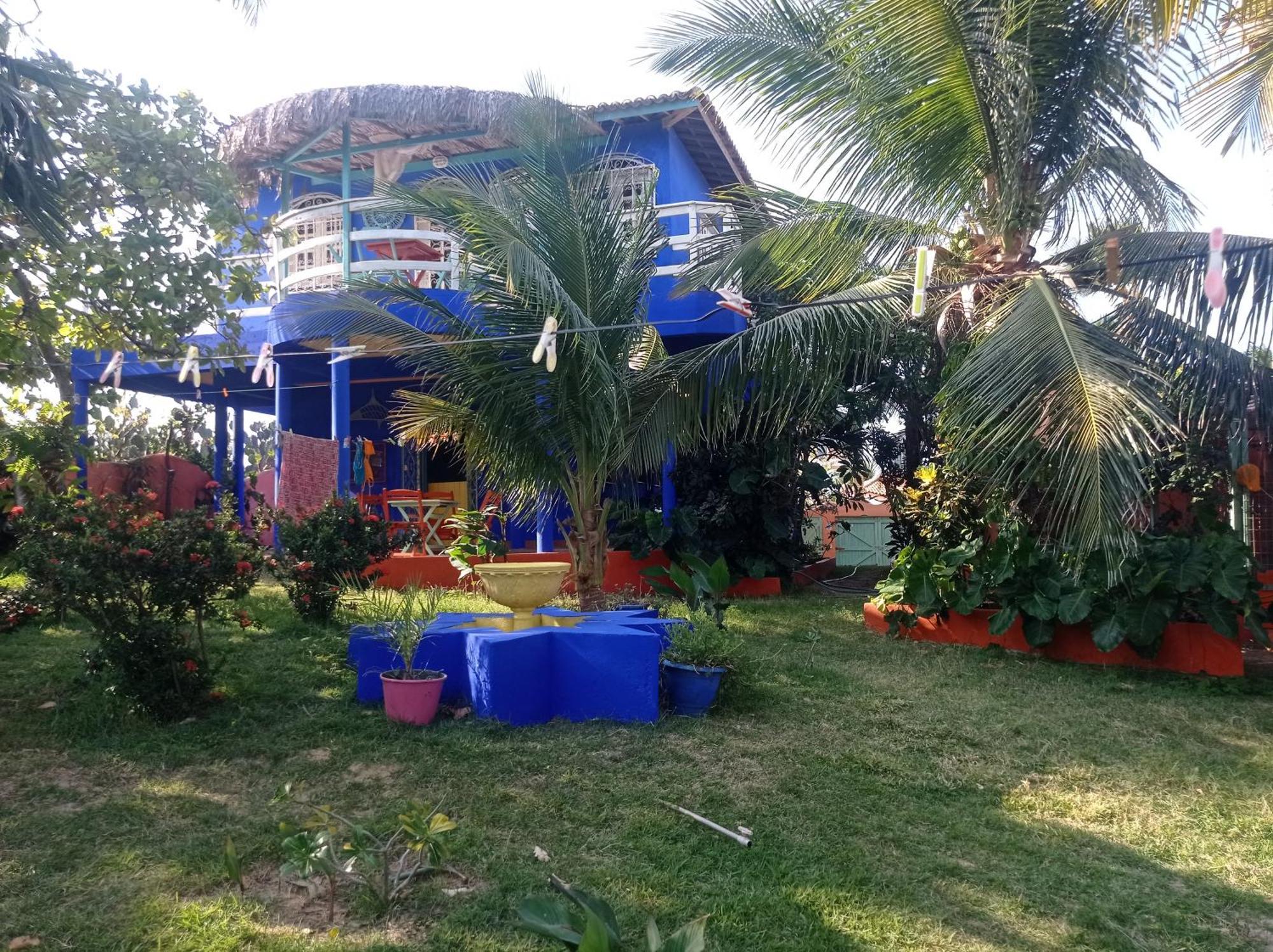 Willa Charming Blue House With Kitchen Parking And Garden Canoa Quebrada Zewnętrze zdjęcie